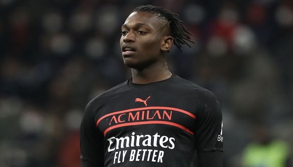 Rafael Leao (attaccante AC Milan) qui durante Milan-Empoli 1-0 (Serie A 2021-2022) | News (Getty Images) Rafael Leao (attaccante AC Milan) qui durante Milan-Empoli 1-0 (Serie A 2021-2022) | News (Getty Images)