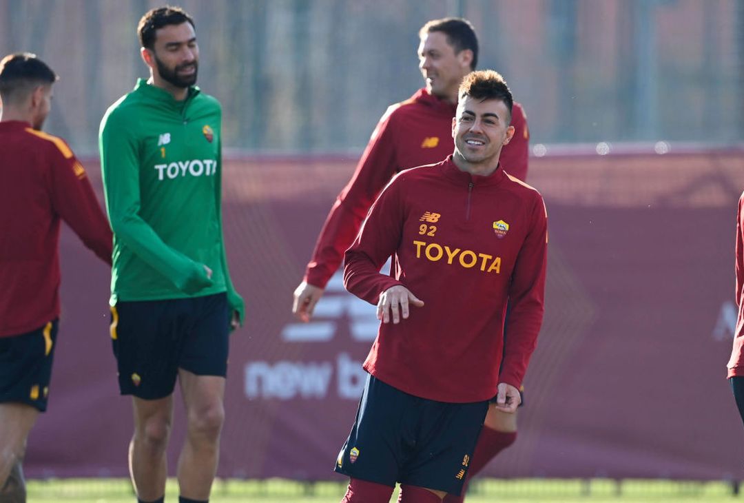 Roma, ripresa in vista dell’Empoli: ok Dybala e Wijnaldum – FOTO GALLERY - immagine 9