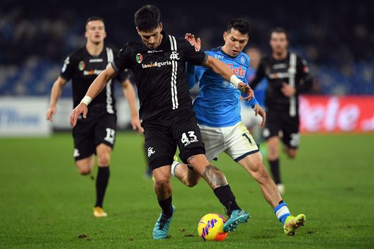 napoli spezia (Photo by Francesco Pecoraro/Getty Images) Napoli-Spezia, tabù assoluto per gli azzurri: i due precedenti- immagine 2