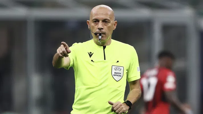 Cüneyt Çakir Milan-Atlético Madrid 1-2 Champions League 2021-2022 AC Milan