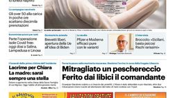 Prima Pagina, Giornale di Sicilia: “Si allunga l’ombra arancione, gli over 50 alla carica”