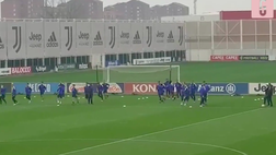 VIDEO Juventus: Morata-Vlahovic sguardi d’intesa, ok Dybala. Guarda l’allenamento