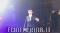 VIDEO FCIN1908 / Cena di Natale Inter, l’arrivo del presidente Steven Zhang