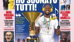 Prima Pagina, La Gazzetta dello Sport: “Lukaku: ho suonato tutti! Mou chiama Gigio. Allegri vede Agnelli”