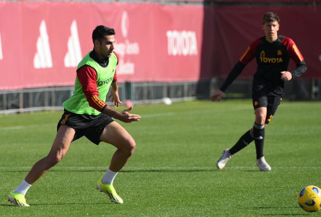 Trigoria, ripresa dopo la Salernitana: primo allenamento per Angeliño – FOTO GALLERY - immagine 4