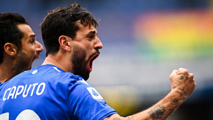 Francesco Caputo (attaccante Sampdoria) | Serie A News (Getty Images) Francesco Caputo Sampdoria