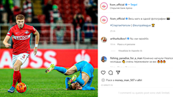 FOTO Altro sfottò dello Spartak Mosca: Lobotka umiliato sui social
