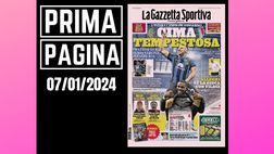 Prima pagina Gazzetta dello Sport: “Inter, cima tempestosa”