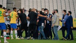 Niente Brasile-Argentina: peccato, Messi si era riscaldato in modo meraviglioso…