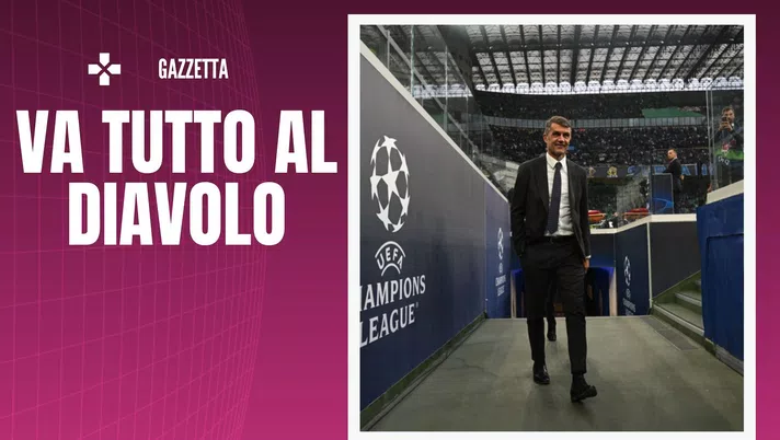 Paolo Maldini AC Milan derby Inter-Milan 1-0 Champions League 2022-2023