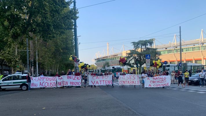 Torino-Atalanta, contestazione a Cairo davanti all&#8217;Olimpico 