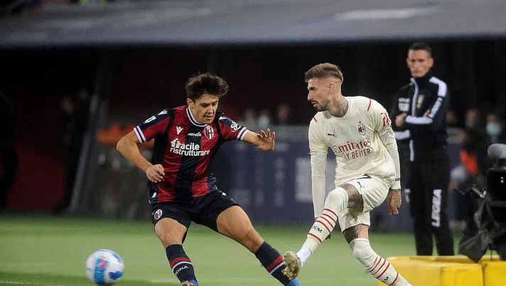 Samu Castillejo Bologna-Milan 2021-2022