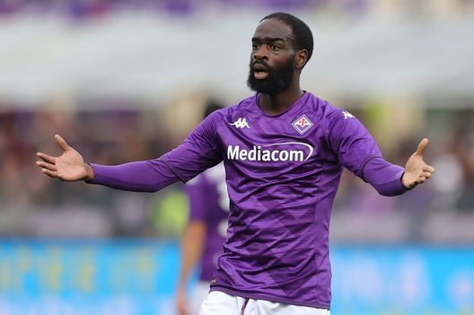 FLORENCE, ITALY - FEBRUARY 19: Jonathan Ikoné Nanitamo of ACF Fiorentina reacts during the Serie A match between ACF Fiorentina and Empoli FC at Stadio Artemio Franchi on February 19, 2023 in Florence, Italy. (Photo by Gabriele Maltinti/Getty Images) Nico Gonzalez deve tirare il fiato, ma Kouamè e Ikonè non convincono- immagine 2