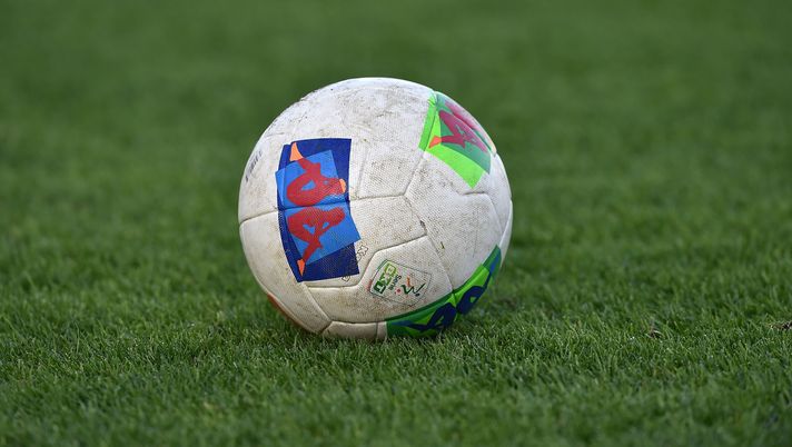 PISA, ITALY - DECEMBER 22:  The Kappa official ball is seen during the Serie B match between Pisa SC and Cosenza at Arena Garibaldi on December 22, 2019 in Pisa, Italy.  (Photo by Giuseppe Bellini/Getty Images for Lega B) 