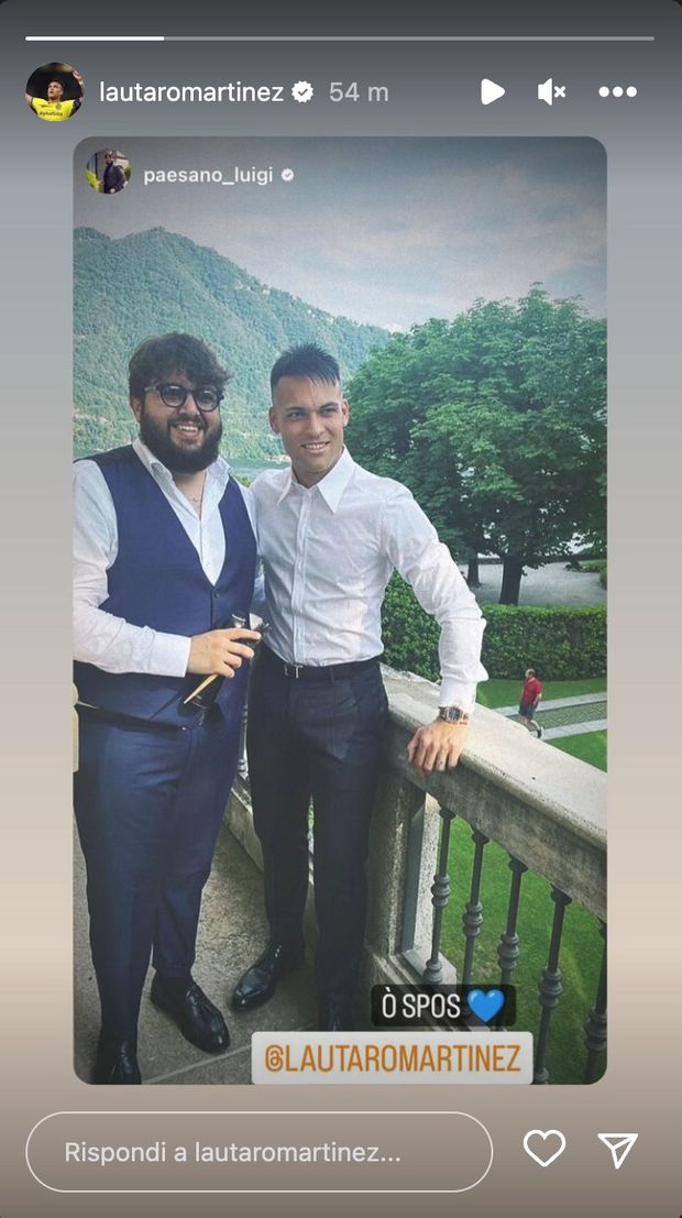 Giornata speciale per Lautaro e Agus: a Cernobbio si celebra il matrimonio- immagine 2