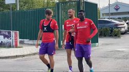 VIDEO VN – Volti sorridenti, i giocatori viola si dirigono così verso il Franchi