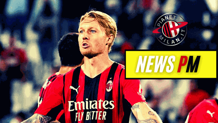 Milan, problema ai flessori della coscia destra per Kjaer | PM News