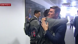 Inter-Barcellona, abbraccio argentino: Zanetti e Messi, leggende nella notte di San Siro