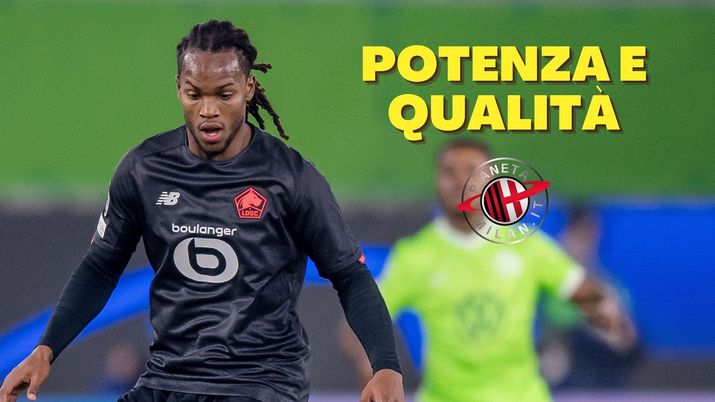 Renato Sanches (centrocampista Lille), obiettivo di calciomercato del Milan | AC Milan News (Getty Images) Renato Sanches Lille Calciomercato AC Milan