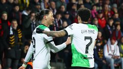 Europa League, ottavi di finale: Liverpool a valanga, pari in extremis del Leverkusen