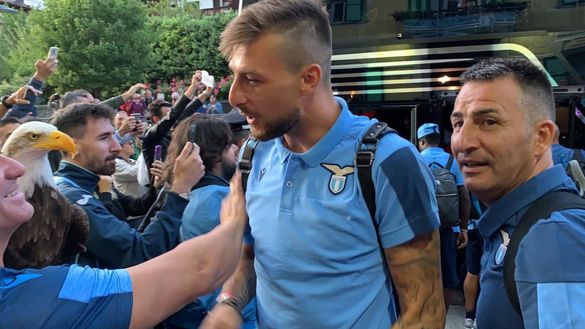 Francesco Acerbi, difensore della Lazio Francesco Acerbi, difensore della Lazio