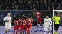 Dopo 93 anni la Cremonese batte la Roma e vince sua prima partita in A