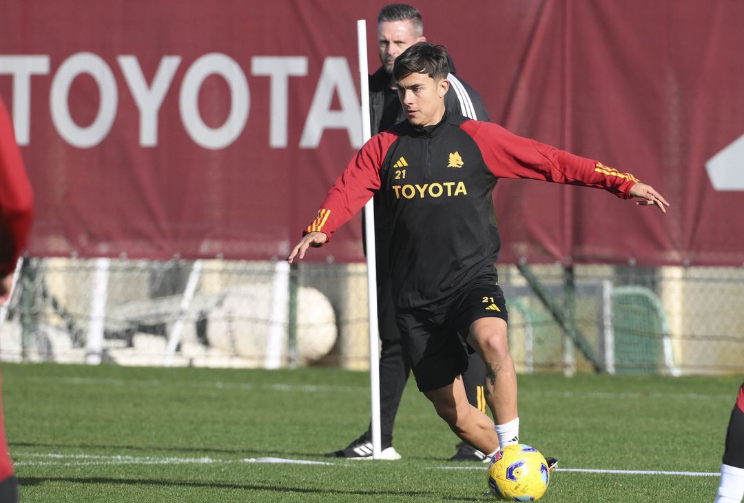 Roma, l’ultimo allenamento pima della Cremonese – FOTOGALLERY - immagine 11