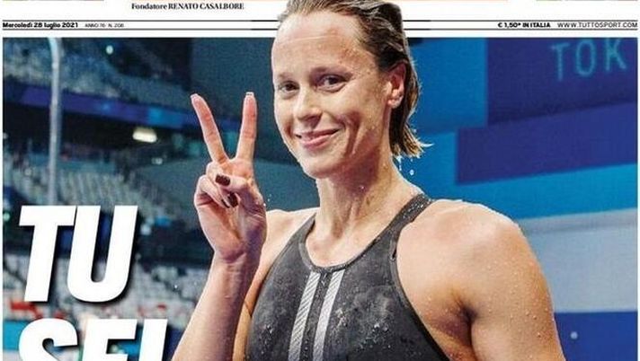 Prima Pagina, Tuttosport: “Tu sei leggenda! Allegri, no al Real per la Juve” Prima Pagina, Tuttosport: “Tu sei leggenda! Allegri, no al Real per la Juve”