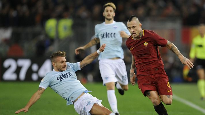 Nainggolan nel derby Nainggolan nel derby