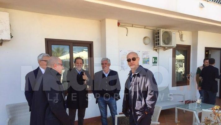 FOTO, Ballardini a Palermo: con lui anche Iachini e Ceravolo  FOTO, Ballardini a Palermo: con lui anche Iachini e Ceravolo