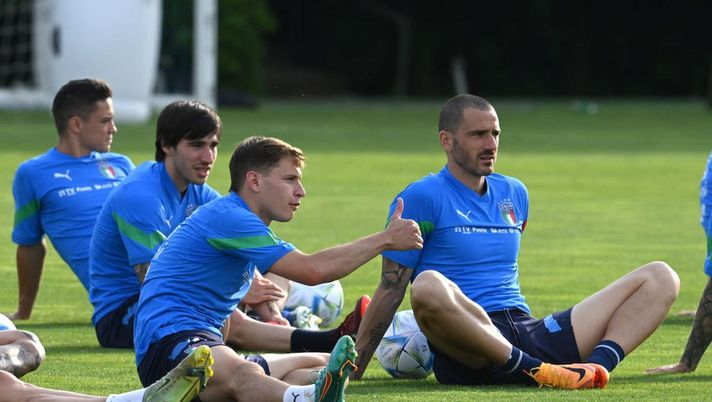 Getty Images Italia Barella Tonali Bonucci
