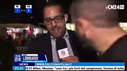 VIDEO – Giornalista insultato in diretta dopo Milan-Napoli: “Terrone di m…”