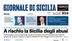 Prima Pagina, Giornale di Sicilia: “A rischio la Sicilia degli abusi”