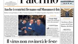 Prima Pagina La Repubblica, Ranieri: “Catania-Palermo, cioè calcio e vita”