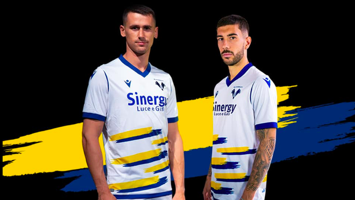 Verona, ecco la maglia da trasferta  Verona, ecco la maglia da trasferta