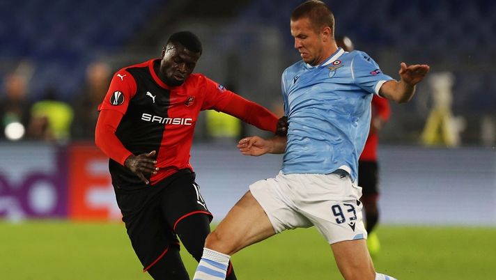 M'Baye Niang, obiettivo di calciomercato del Venezia, qui con la maglia del Rennes (Getty Images) 