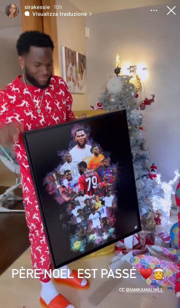 Ex Milan – Kessié, una sorpresa tra i regali. Ecco di cosa si tratta- immagine 2