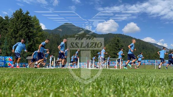 Terzo giorno di ritiro per la Lazio ad Auronzo di Cadore Terzo giorno di ritiro per la Lazio ad Auronzo di Cadore