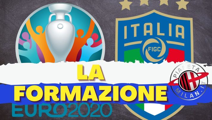 Europei Italia Galles formazione ufficiale