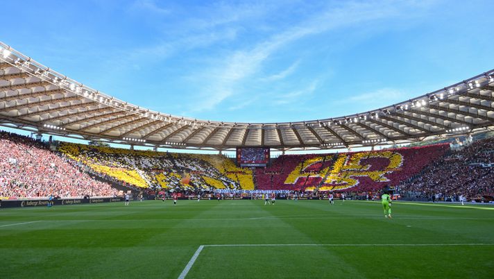 Getty Images Roma-Lazio, coreografia in Sud: “Sei l’unica mia sposa”. La Tevere omaggia Di Bartolomei - immagine 1