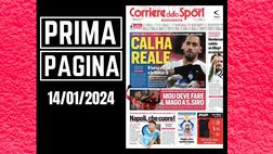 Prima pagina Corriere dello Sport: Milan-Roma, Mou mago a San Siro?
