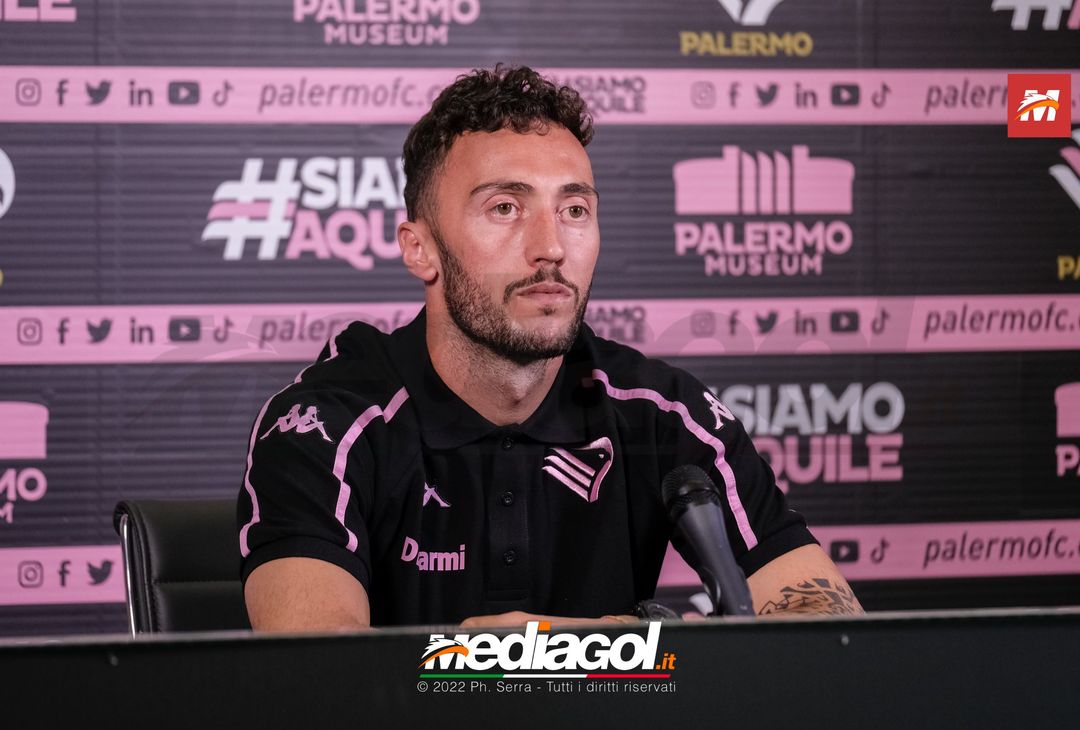 FOTO PALERMO, Mirko Pigliacelli in conferenza stampa (Gallery) - immagine 17