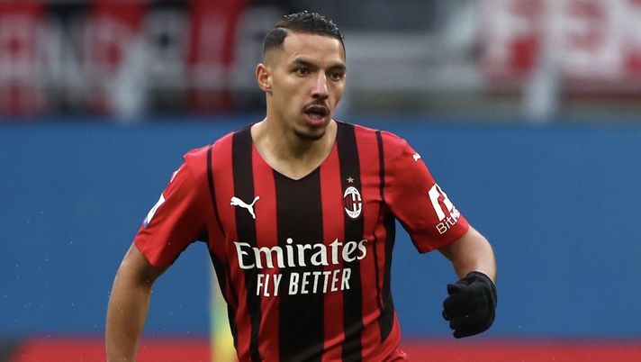 Ismaël Bennacer (centrocampista AC Milan), qui durante Milan-Sassuolo 1-3 (Serie A 2021-2022) | News (Getty Images) Ismaël Bennacer AC Milan