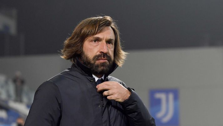 REGGIO NELL'EMILIA, ITALY - JANUARY 20: Head coach of Juventus Andrea Pirlo looks on prior to the Italian PS5 Supercup match between Juventus and SSC Napoli at Mapei Stadium - Citta' del Tricolore on January 20, 2021 in Reggio nell'Emilia, Italy. (Photo by Daniele Badolato - Juventus FC/Juventus FC via Getty Images) REGGIO NELL'EMILIA, ITALY - JANUARY 20: Head coach of Juventus Andrea Pirlo looks on prior to the Italian PS5 Supercup match between Juventus and SSC Napoli at Mapei Stadium - Citta' del Tricolore on January 20, 2021 in Reggio nell'Emilia, Italy. (Photo by Daniele Badolato - Juventus FC/Juventus FC via Getty Images)