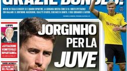 EDICOLA / TS: Jorginho per la Juve. Bianconeri su Emerson Palmieri e Paredes