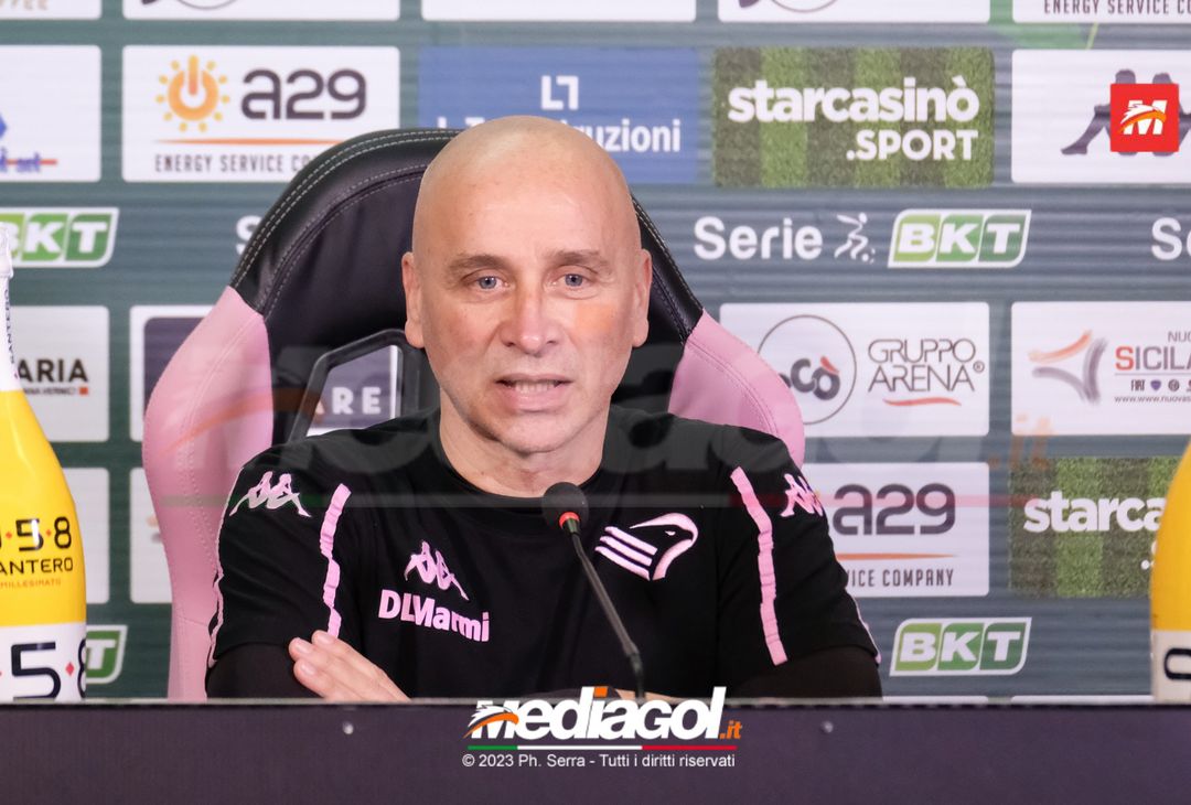 FOTO PALERMO, verso il Genoa: Eugenio Corini in conferenza stampa (GALLERY) - immagine 9