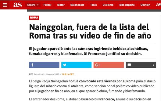 Il titolo di 'As' Il titolo di 'As'