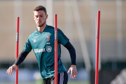 Daniele Rugani in allenamento con la Juve Daniele Rugani in allenamento con la Juve