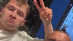 VIDEO / Inter-Juve, Barella: “Dai che siamo nudi”. Vidal lo travolge con la festa