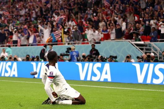 L'esultanza di Timothy Weah L'esultanza di Timothy Weah